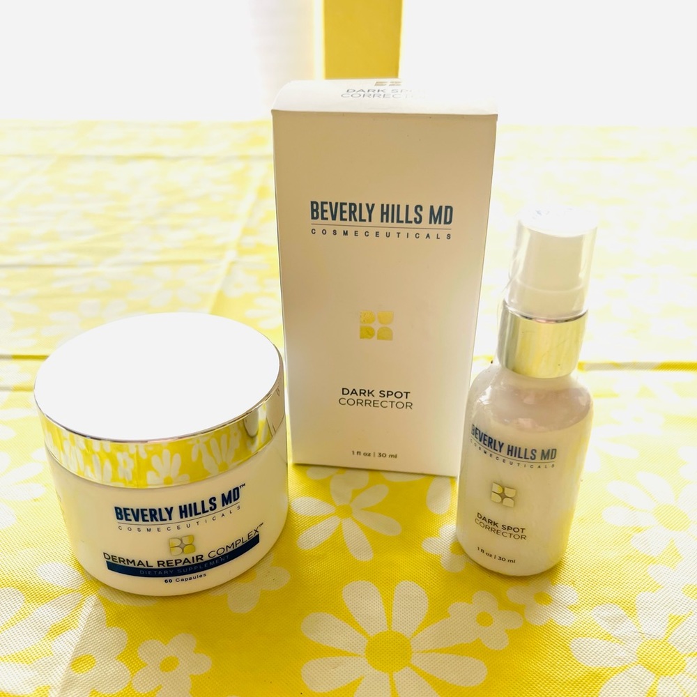 Beverly Hills MD Spot corrector & Dermal repair complex bundle